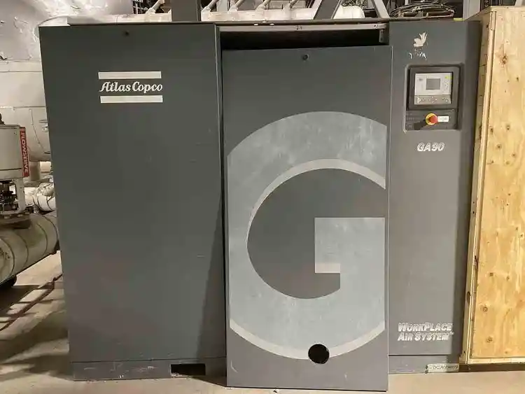 Used ATLAS COPCO GA90 Rotary Screw & Sliding Vane Air Compressors New Jersey US | Phoenix Equipment Corp 3 #174615