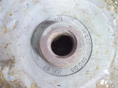 41" Townley 28 HCR 610 040 Hi-Chrome 5 Vane Enclosed Impeller Surplus