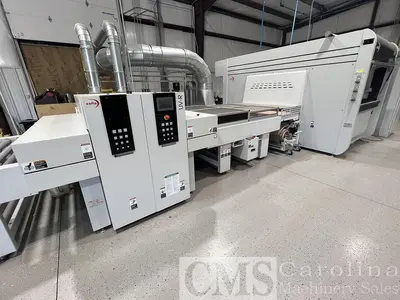 USED CEFLA MITO SPRAYER FINISHING LINE WITH UV OVENS