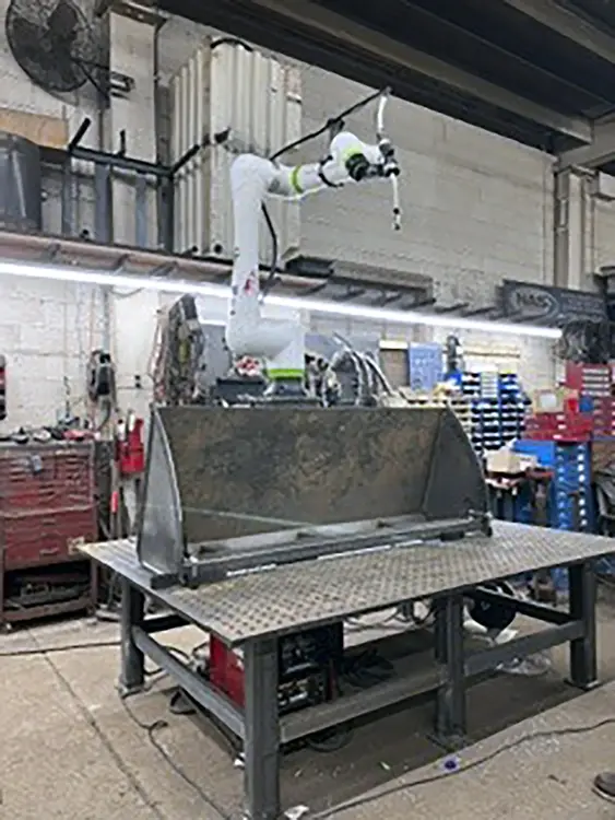 Used 2025 LINCOLN FANUC CRX-25IA ROBOTIC WELDING CELL – LINCOLN ELECTRIC POWER WAVE R450 Welding Chambers Illinois US | Machinery Marketing International #1566415
