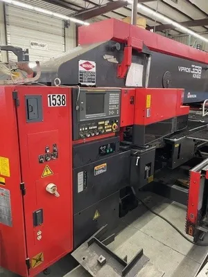 2000 AMADA VIPROS 358 KING II PUNCHES, TURRET, N/C & CNC | Machinery Network (1)