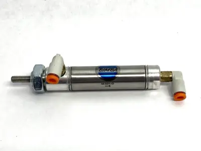 USED BIMBA PNEUMATIC CYLINDER 9/16" BORE 1" STROKE