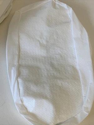 Disposable Shoe Covers White (Large Lot 12 Of These Are Non Slip) Size ?