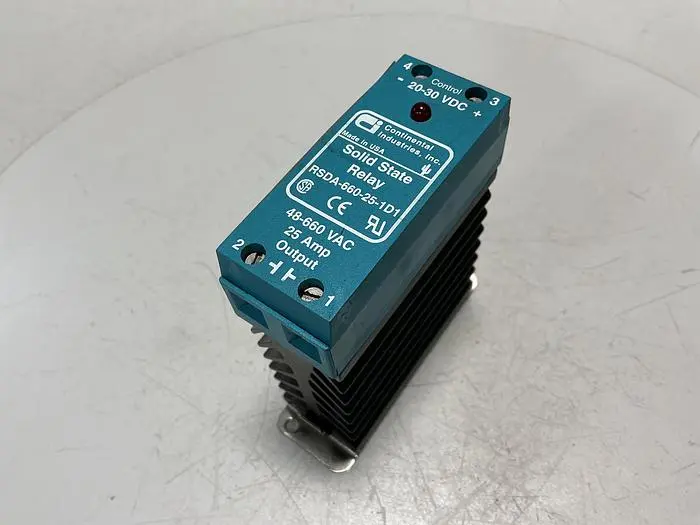 Used CONTINENTAL INDUSTRIES RSDA-660-25-1D1 Misc Electrical & Power Parts Michigan US | Ideal Machinery #1053678