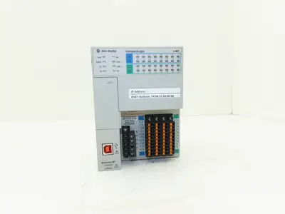 Allen Bradley 1769-L19ER-BB1B CompactLogix L19 Controller 1MB 16 DI/16 DO 24VDC