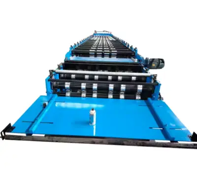 GI Metal Deck Roll Forming Machine – UAE