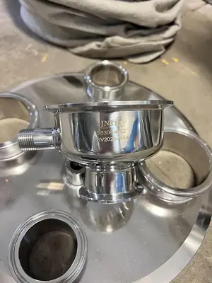 INTEC 12" Tri-Clamp Lid and Spool Package (with 4 other items for FREE)