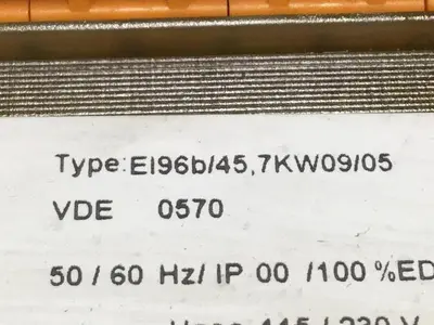 USED TEK PRODUCTS 4046/11.04 EI96B/45
