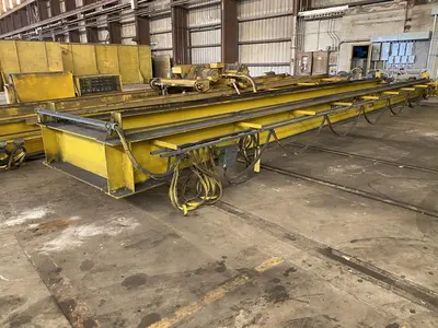 11 TON X 38' PROSERV SINGLE LEG POWERED GANTRY CRANE, NEW 2015: YOBRO #24061