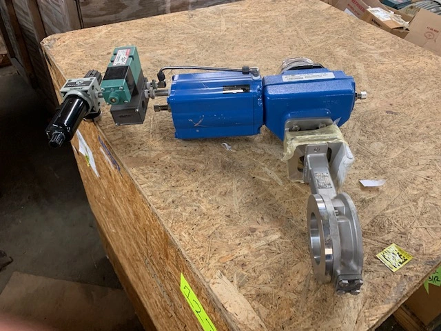 Neles Jamesbury 3" Butterfly Stainless Valve New Storeroom Spare