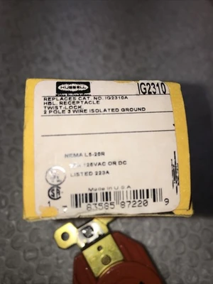 NEW Hubbell IG2310