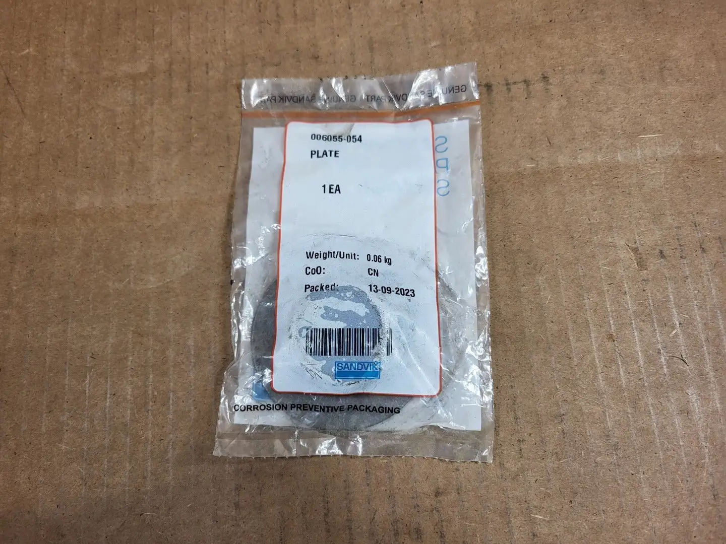 NEW SANDVIK 006055-054