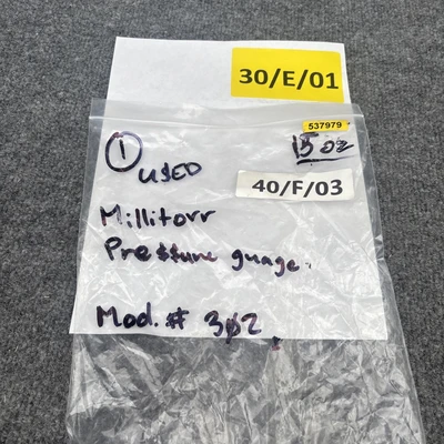 Used Millitorr 302 Vacuum Gauges / Controllers California US | Davliegogo LLC #1707140