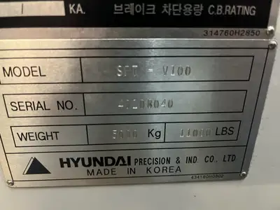 USED HYUNDAI SPT-V100