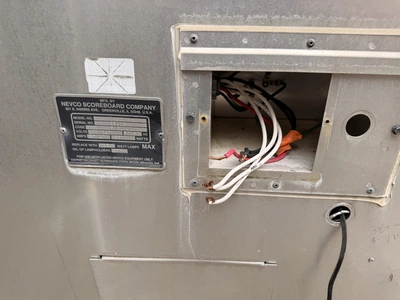 Used NEVCO 7430 BIG FOOTBALL SCOREBOARD Miscellaneous Equipment (Electrical & Power) Michigan US | Miedema Asset Management Group #1390103