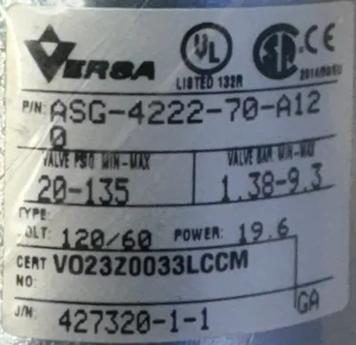 VERSA ASG-4222-70-A120 Electrical/PLC/Automation | ESS Industrial Equipment Sales (8)