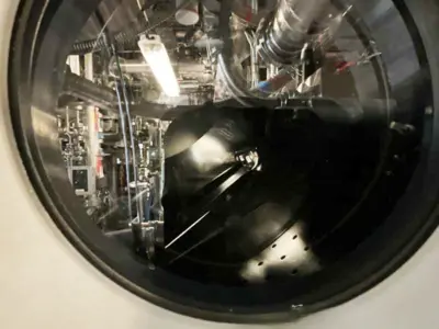 Krauss-Maffei HZ 800 Ph CIP peeler centrifuge, 316SS.