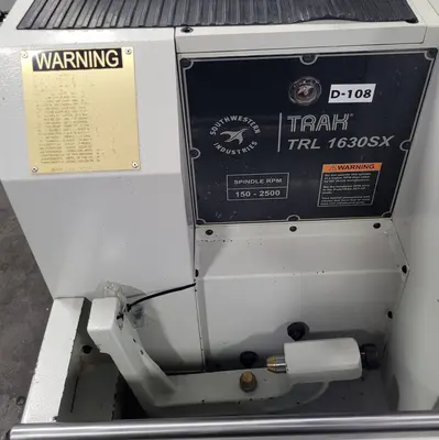 Used 2016 SOUTHWESTERN INDUSTRIES TRAK TRL 1630SX CNC Lathes Kentucky US | Aucto #1389557