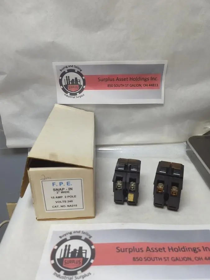 Used FPE NA215 Miscellaneous Equipment (Electrical & Power) | Surplus Asset Holdings #1200357