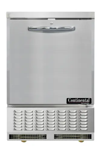 Continental UCF24SN 24" Undercounter Freezer w/ (1) Section & (1) Door, 115v