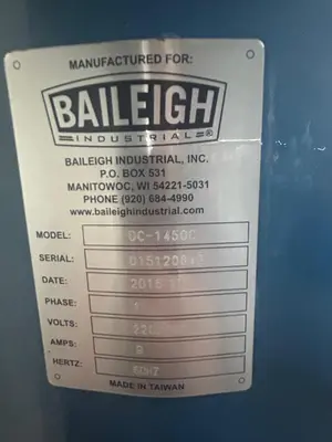 Dual Polishing Benches (4-Station System) with Baileigh DC-1450C 2HP Dust Collector