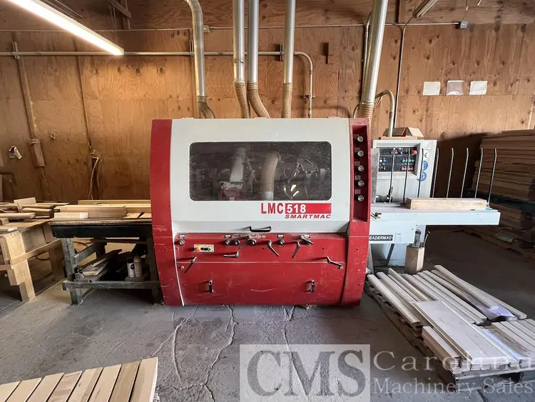 Used LEADERMAC LMC 518 SMARTMAC 5-HEAD MOULDER Woodworking Moulders North Carolina US | CAROLINA MACHINERY SALES #1262324