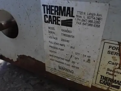 USED THERMAL CARE RA090803