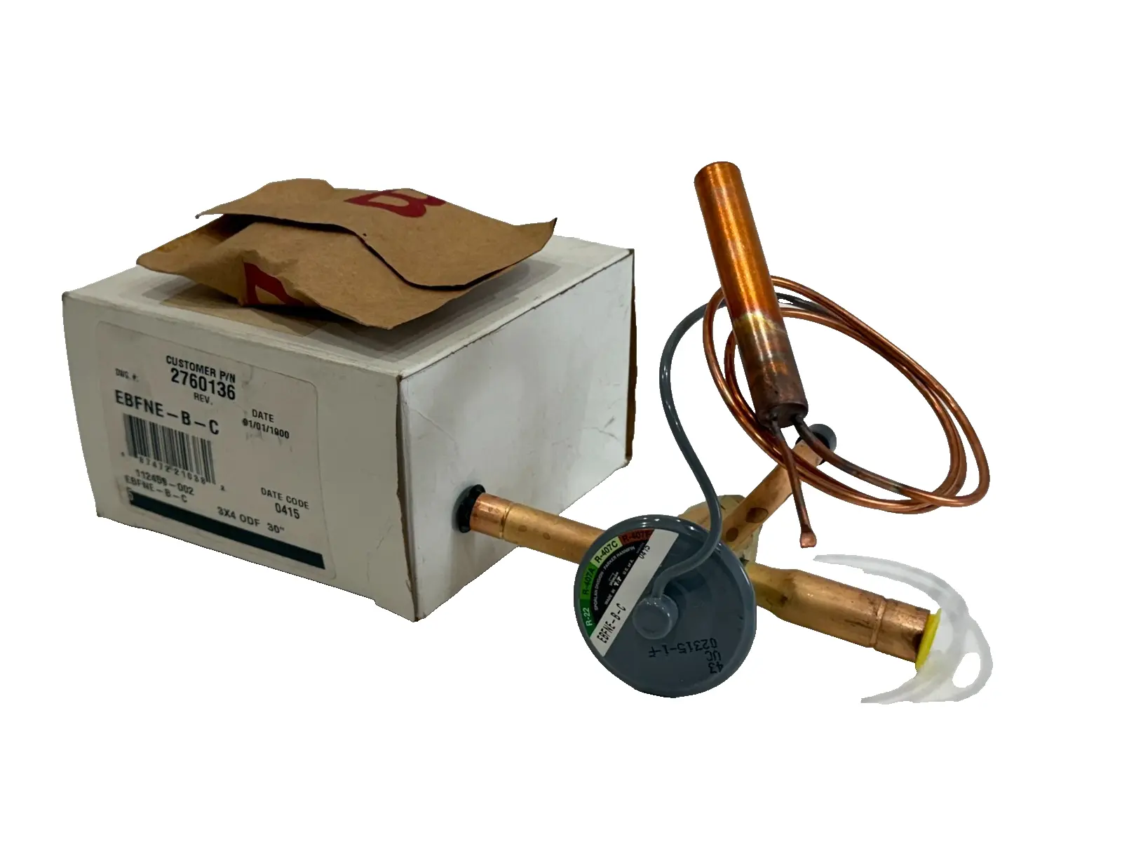 NEW SPORLAN EBFNE-B-C EXPANSION VALVE EBFNEBC