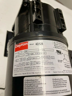 Used Dayton AC Gear Motor Gearmotors California US | Amiron Machinery #1495439
