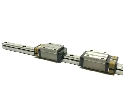 Used NSK Linear Bearing Guide Block Linear Guides Michigan US | Maverick Industrial Sales #1399964