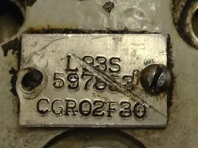 USED VICKERS CGR02F 30