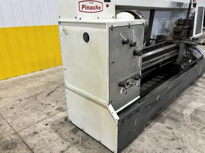 26" X 80" PINACHO MODEL #SC-325 MANUAL GAP BED ENGINE LATHE