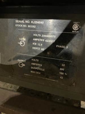 USED MILLER DELTAWELD 302