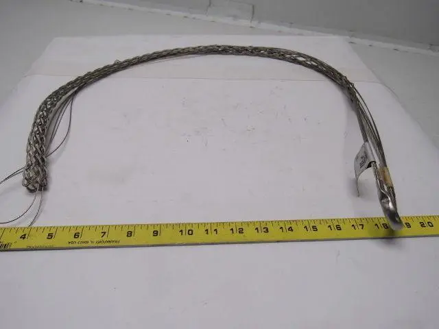 Hubbell Kellems 02407010 Strain Relief Support Grip Stainless Steel 0.75"- 0.99"
