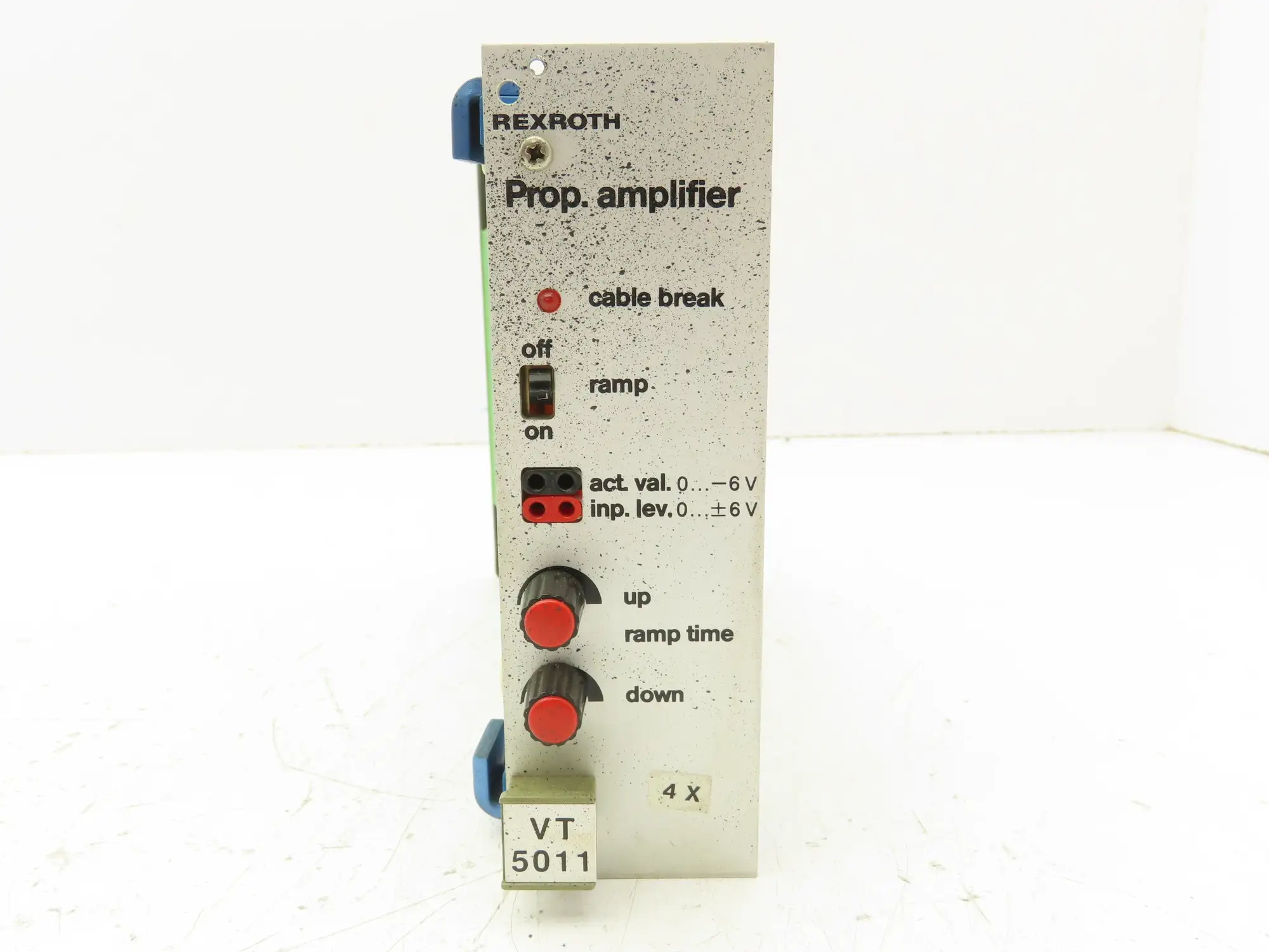 Rexroth VT5011S42R1 Proportional Amplifier Card VT5011 W/ Base VT3002