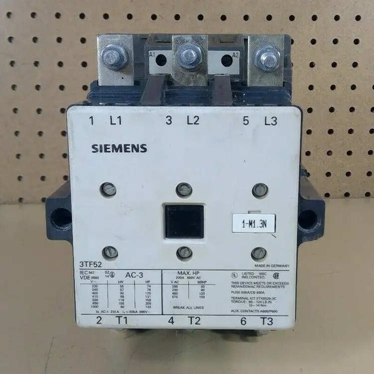 Used Siemens 3TF52 Starters | Palmetto Automation #1148856