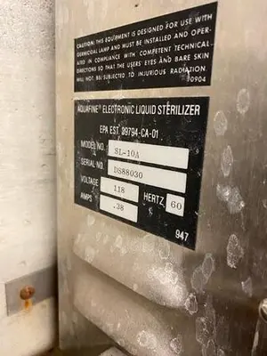 USED AQUAFINE SL-10A
