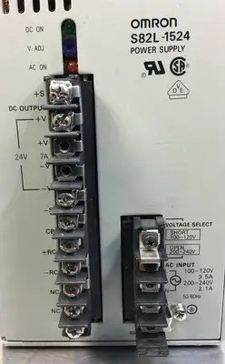 USED Omron Power Supply Omron S82L-1524 S82L1524