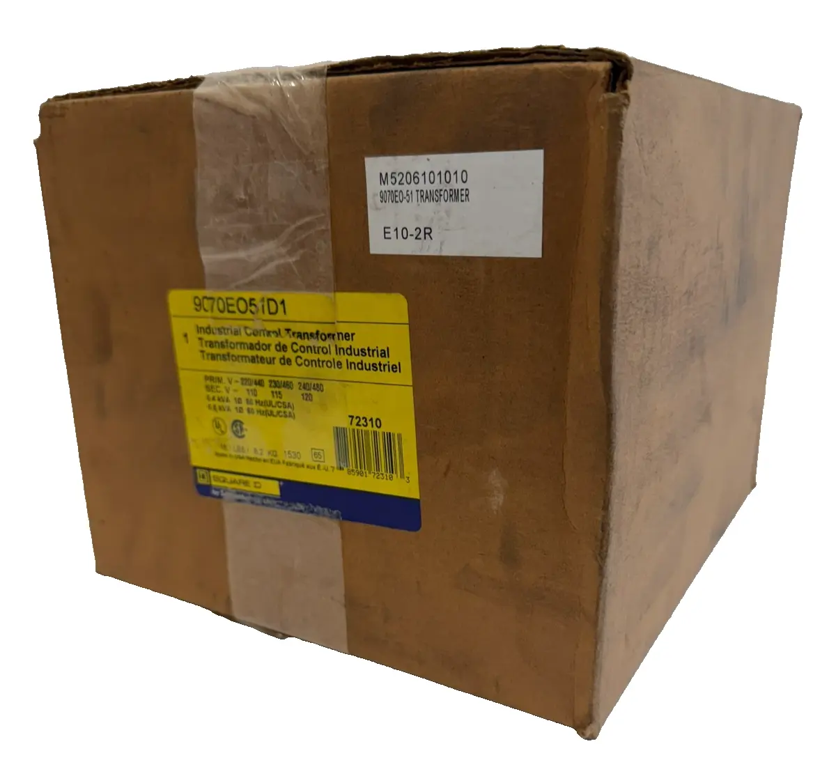 NEW SQUARE D 9070EO51D1 INDUSTRIAL CONTROL TRANSFORMER