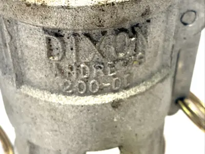 USED DIXON CAM & GROOVE TYPE DD COUPLER, 200-DD