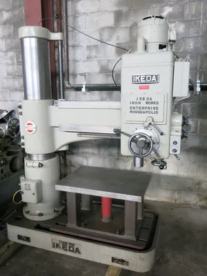 Ikeda Radial Drill 10″ Column 36″ Max. Spindle Centerline