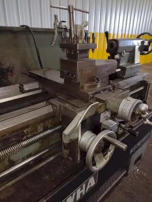 18" x 40" CHIEN YEH MODEL #CY450-1000 TOOLROOM ENGINE LATHE, 2.5" HOLE: STOCK #19324