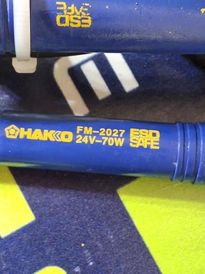 HAKKO FM-2027 SOLDERING IRON HANDPIECE 24V-70W