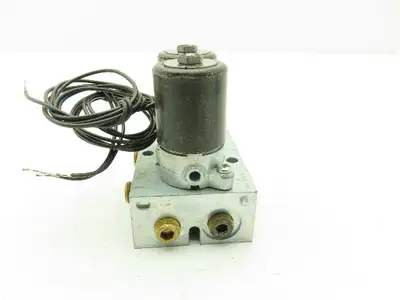 Honeywell Skinner MBD009 Solenoid Valve 4-Way Assembly NC 12VDC 150 PSI MBD005