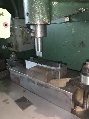 15 TON HANNIFIN #F-50 HYDRAULIC C-FRAME PRESS: STOCK #10464