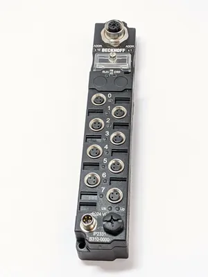 USED BECKHOFF COMPACT BOX 4 DIGITAL I/O, M8 I/O CONNECTION