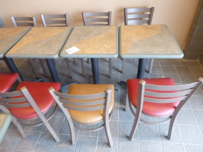 6 Tables and 16 Chairs