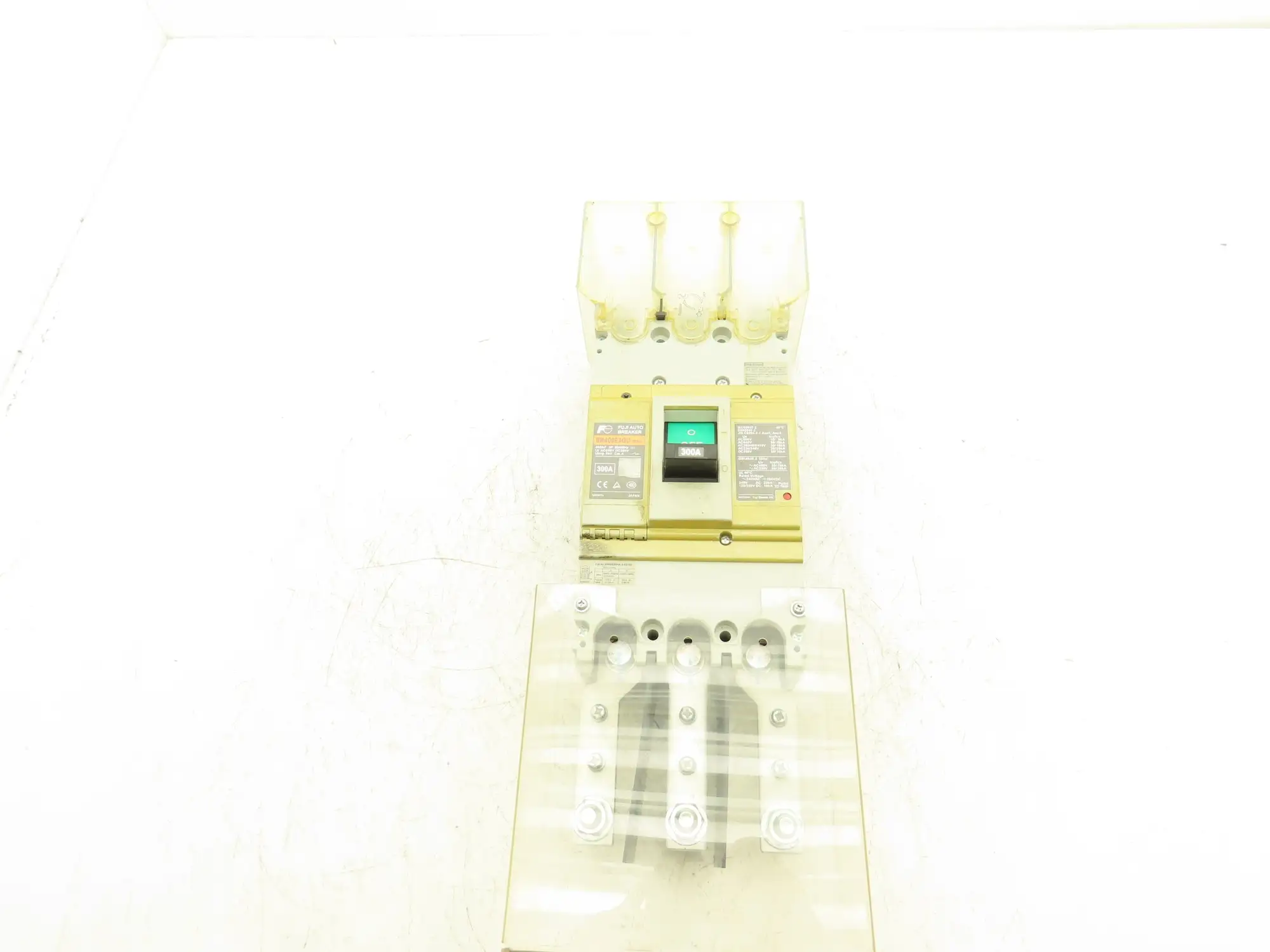 Fuji Electric BW400EAGU-3P300 Auto Circuit Breaker 300A 690VAC 250VDC 3 Pole IEC