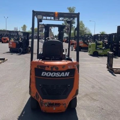 Used 2021 DOOSAN BC25S-7 4-Wheel Sit down Electric Counterbalance Forklifts Arizona US | Leavitt Machinery #1443737