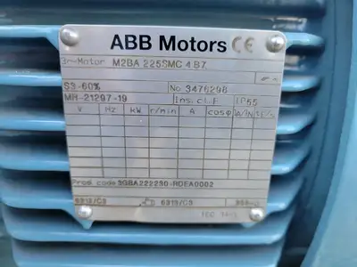 NEW ABB MOTORS M2BA225SMC4B7